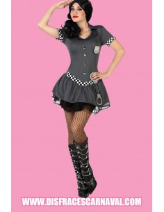 Policia Vestido Gris