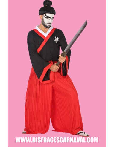 Samurai japones adulto