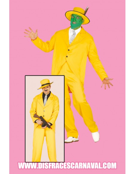 Traje amarillo la máscara