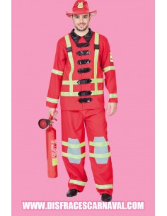 Disfraz de bombero