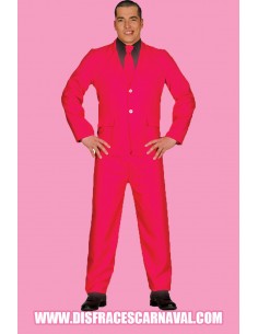 Traje Fuxia discretito