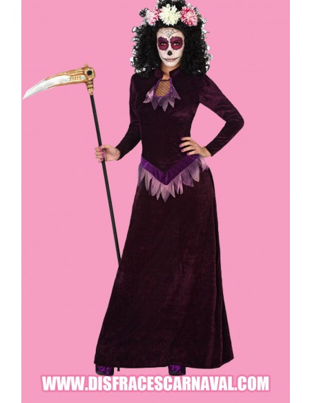 Vestido Calavera Mejicana