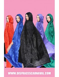 Capa Capucha Terciopelo 140cm 2