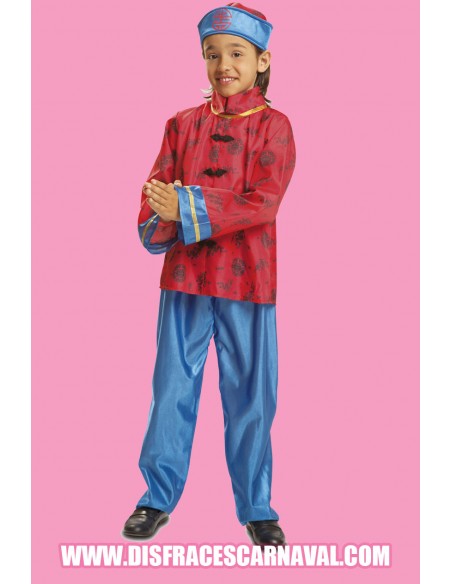Chino Azul y rojo unisex