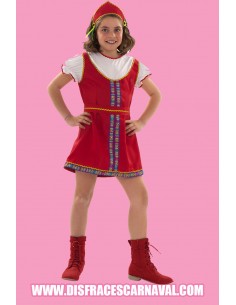 Rusa Roja Niña