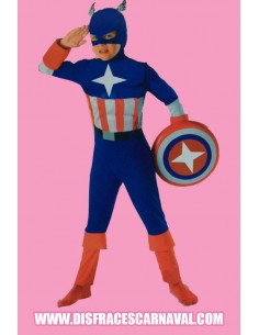Superheroe Capitan A 10-12 años