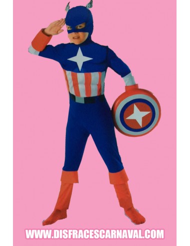 Superheroe Capitan A 10-12 años