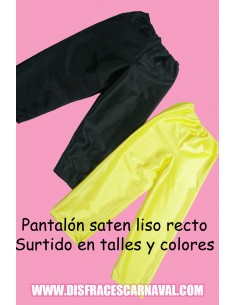 Pantalon Recto Saten Infantil