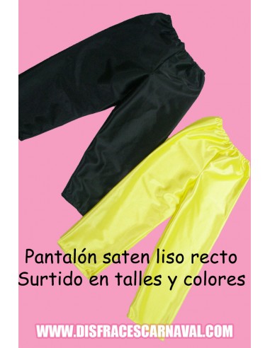 Pantalon Recto Saten Infantil