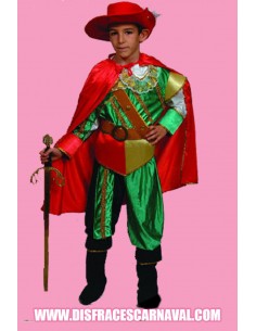 Mosquetero Verde 5-6 años