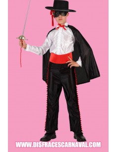 El Zorro Camisa blanca infantil