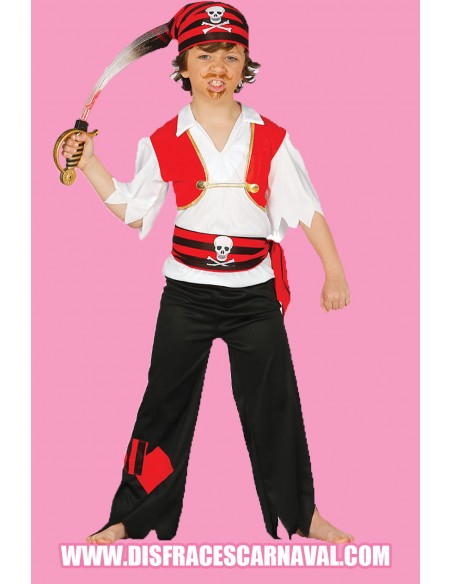 Pirata Bucanero Infantil