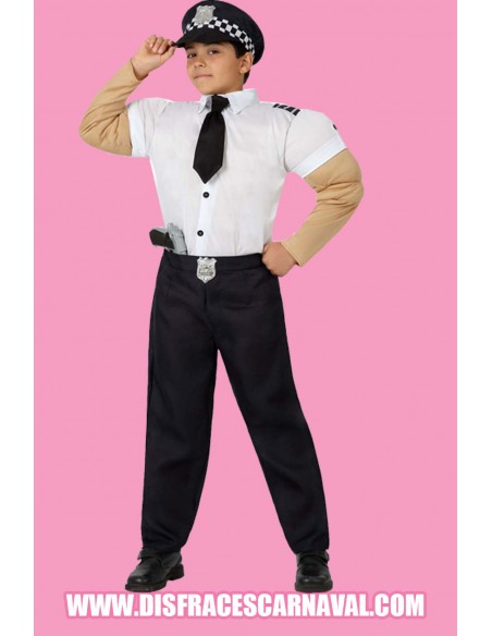 Policia musculoso 5-6años