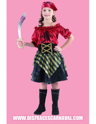 Piratesa Terciopelo Infantil
