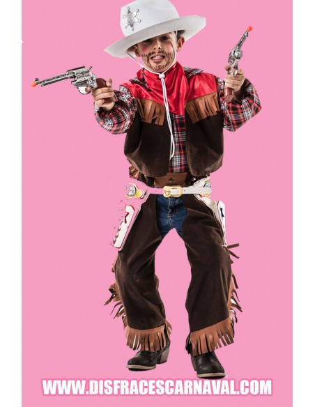 VAQUERO CAMISA ESCOCESA infantil
