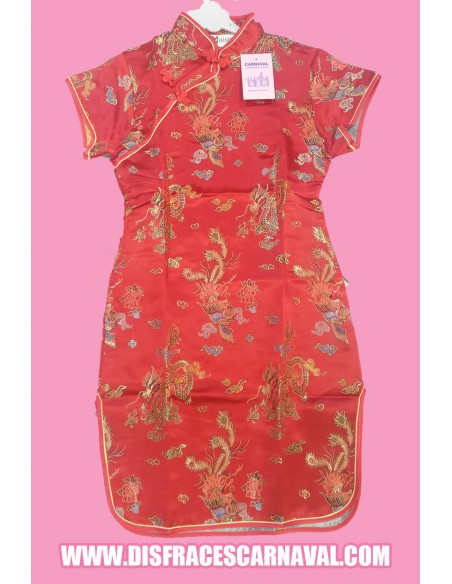 CHINA VESTIDO SEDA