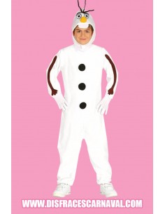 MUÑECO DE NIEVE INFANTIL