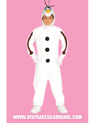 MUÑECO DE NIEVE INFANTIL