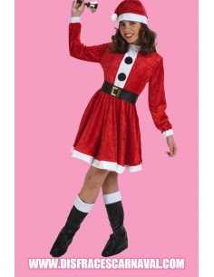 Mama Noel Terciopelo Infantil