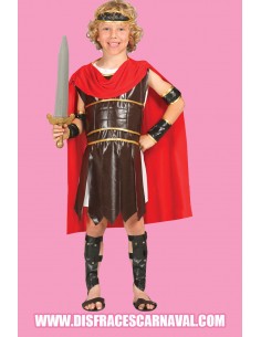 GLADIADOR ROMANO NIÑO PETO POLIPIEL