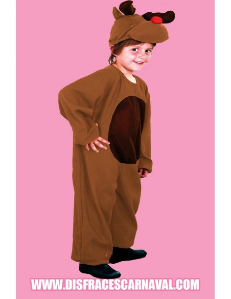 Reno Infantil enterizo y gorro