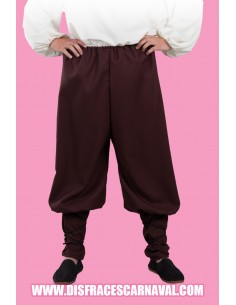 PANTALON CAMPESINO ESTRECH MARRON OSCURO