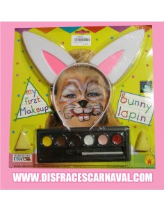 Diadema Conejo + Maquillaje