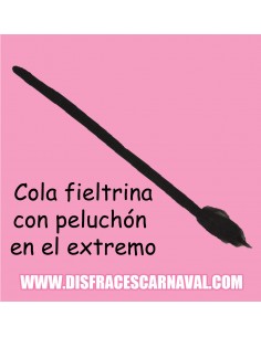 Cola con peluchon en extremo 2