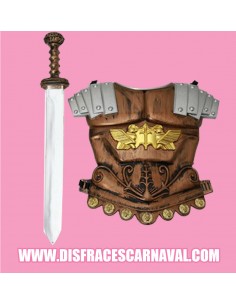 Coraza Romano inf + espada