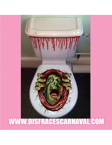Adhesivo electrostatico para WC
