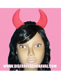 Diadema Cuernos Diablo