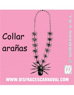Collar arañas