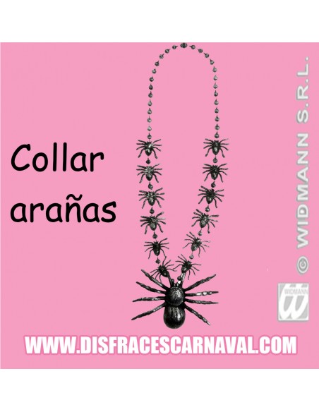 Collar arañas