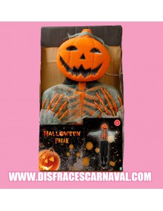 Esqueleto cabeza de calabaza 2