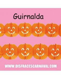 Guirnalda Calabazas 4m x 18cm