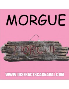Letrero Morgue