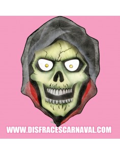 Plafón Calavera Capucha Plano Ojos Luz 2
