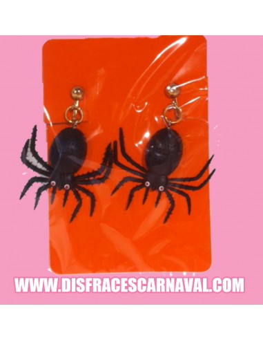 Pendientes arañas