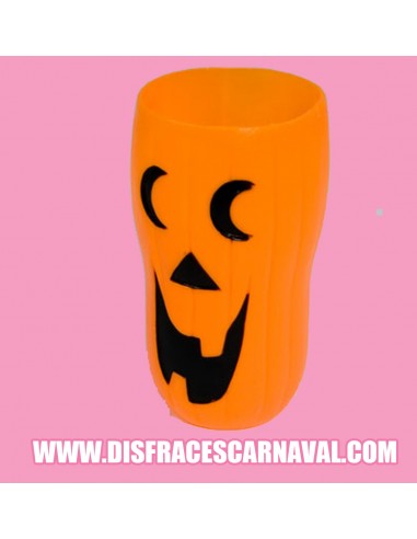 Vaso Calabaza Plastico Duro