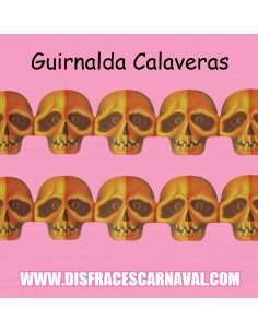 Guirnalda Calaveras