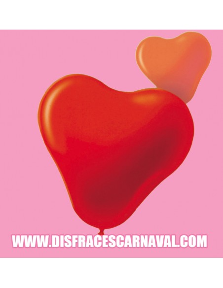 2 Globos Corazon 50cm  (H0)
