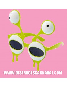 Gafas marciano alienigena