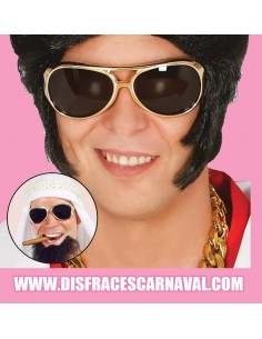 GAFAS : ELVIS ORO