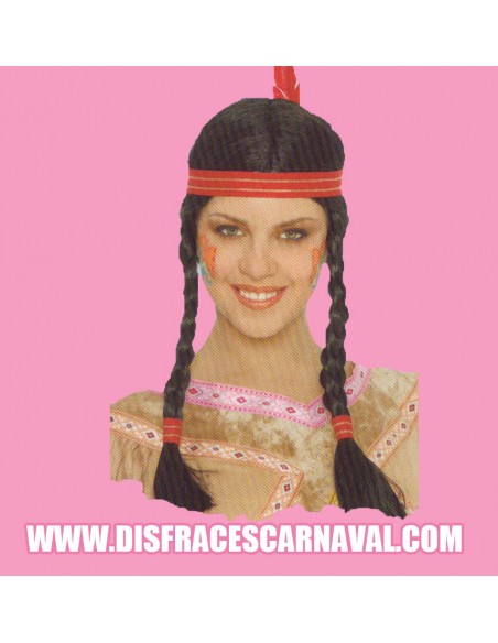 INDIA CON 2 TRENZAS ANCHAS, MIERCOLES,...
