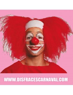 Payaso IT Calva con pelo rojo 2