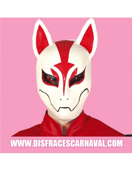 Mascara zorro rojo videojuego