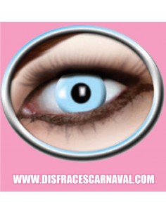 Lentillas azules Blue Ice 3 meses